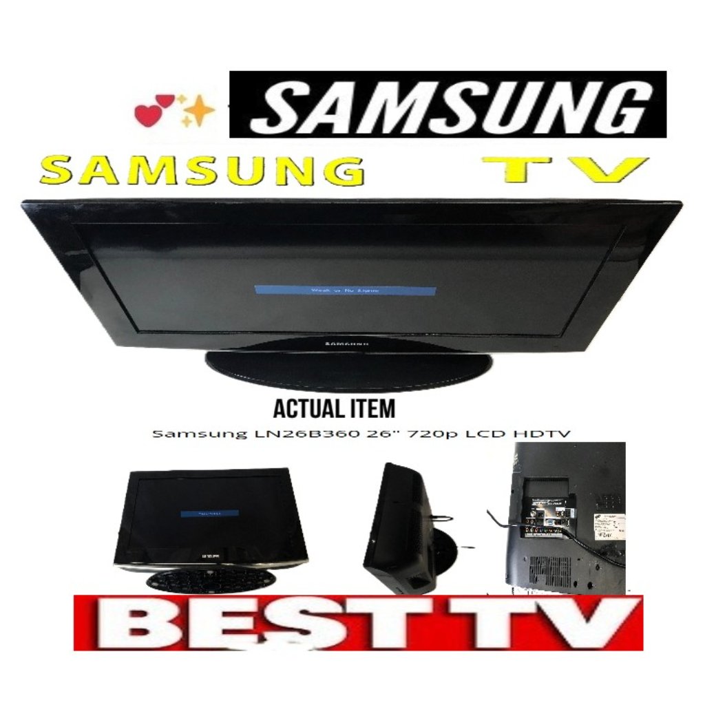 Samsung Television 26 Lcd Gaming Hdtv High Definition Tv Buy Now